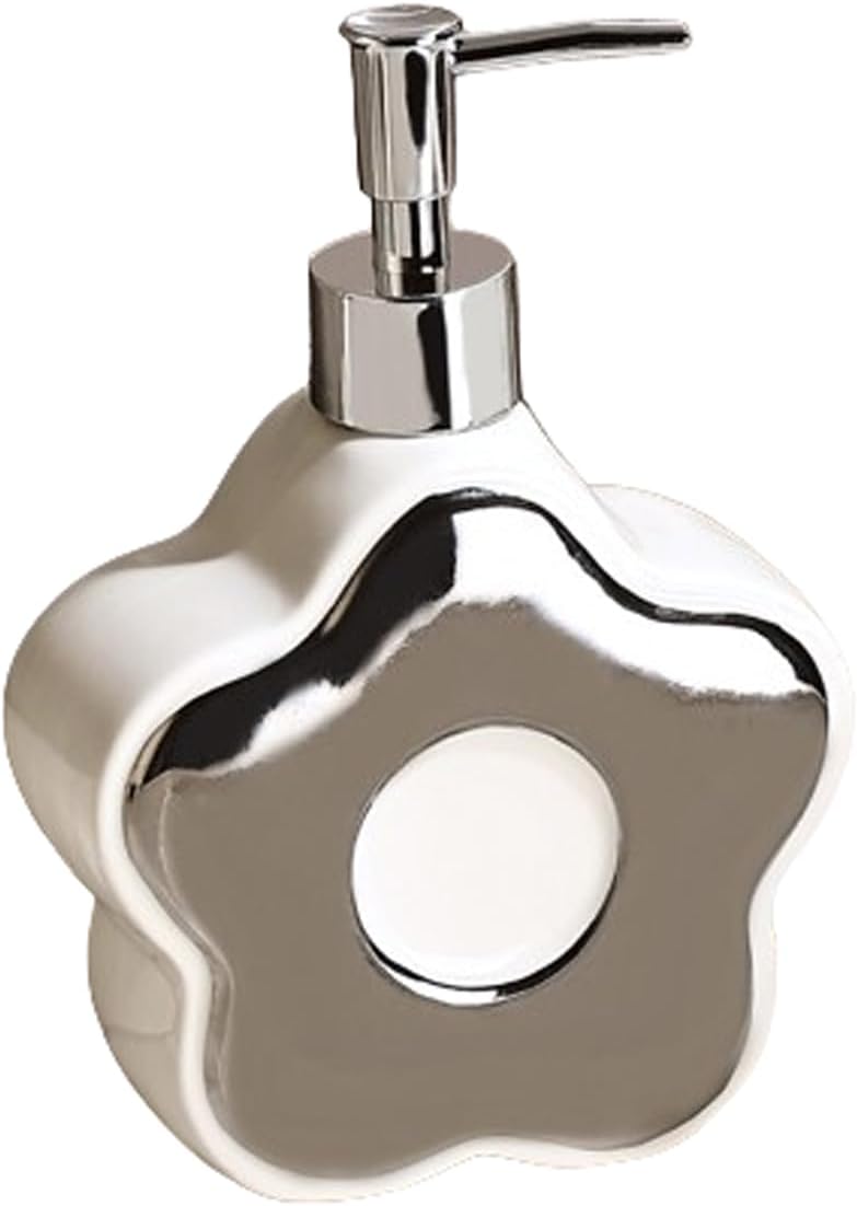 Ceramic Flower Shape Lotion Dispenser 350ml