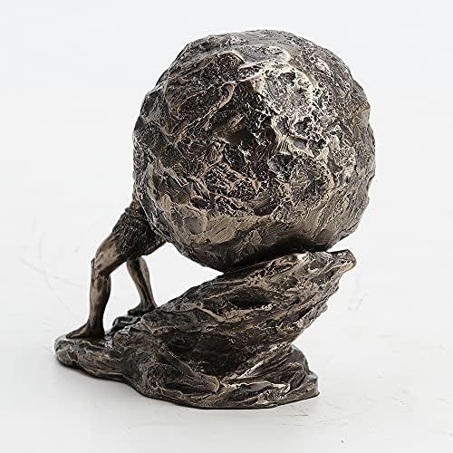 Veronese Design 4 38 Inch Sisyphus Rolling Boulder Figurine