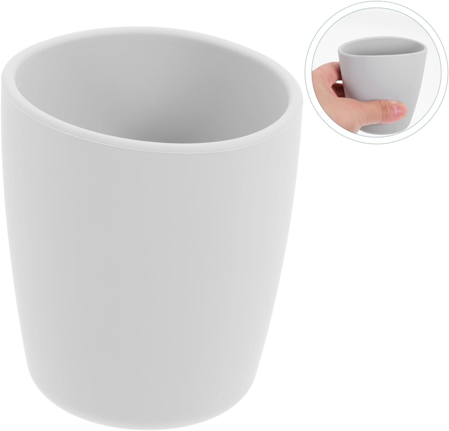 Mobestech Anti-Drop Silicone Bathroom Cup for Easy Cleaning and Independent Drinking