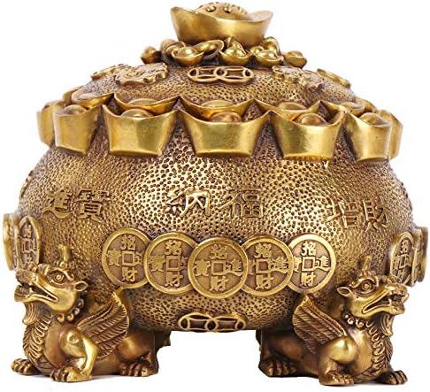 Usoway Large Copper Polybowl Figurine Gold