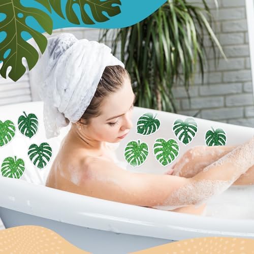 Yaomiao 24 Pcs Non Slip Bathtub Stickers with Scraper