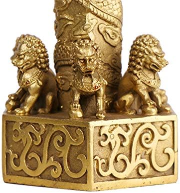 Usoway Flowing Cloud Dragon Column Home Decor 1