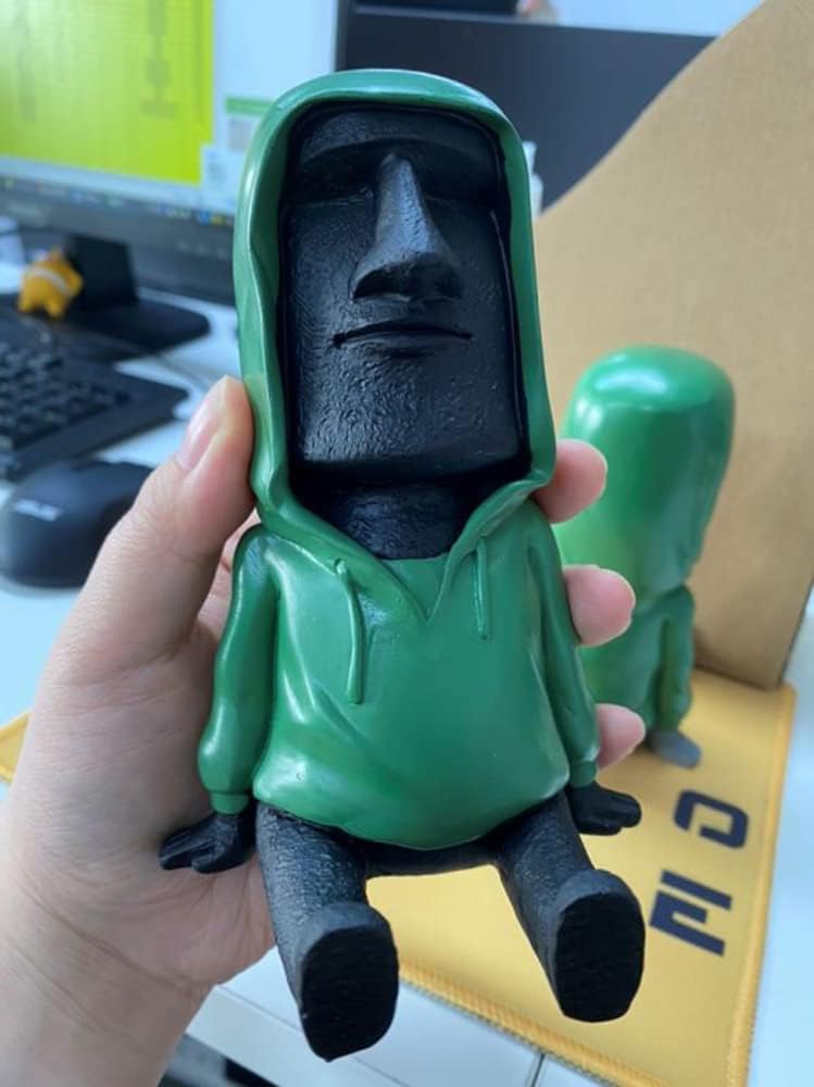 Easter Island Moai Statue Phone Holder