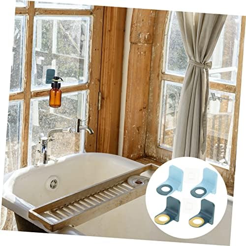 ULTECHNOVO 4Pcs Wall-Mounted Shampoo Holder Organizer