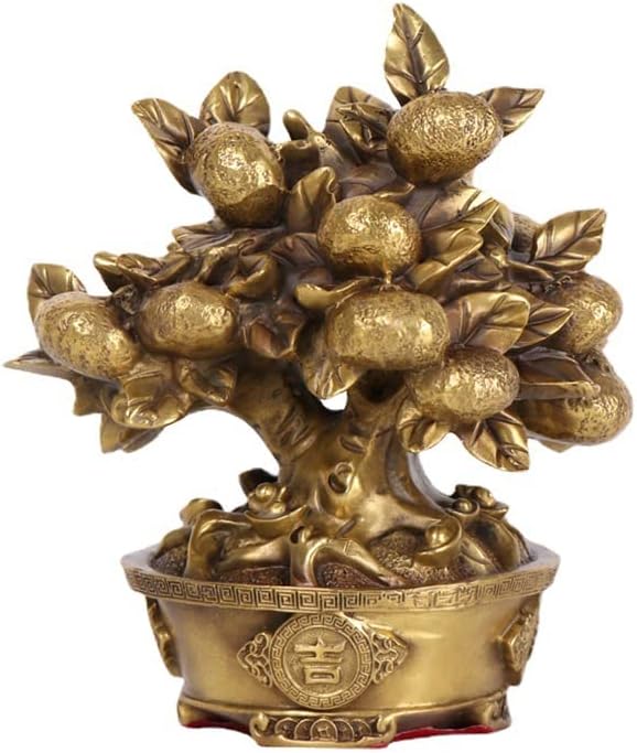 Usoway Copper Lucky Money Tree Ornament