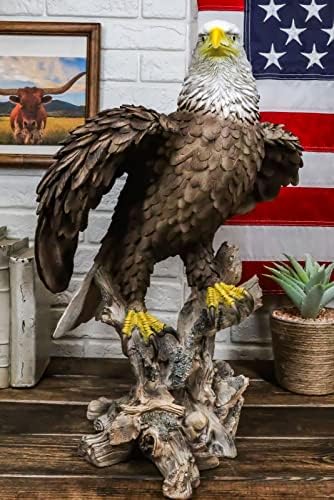 Ebros Gift 17 Tall Realistic American Bald Eagle Statue 1