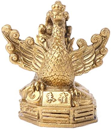Usoway Four Directional Bronze Chinese Mythical Beasts Ornament Set