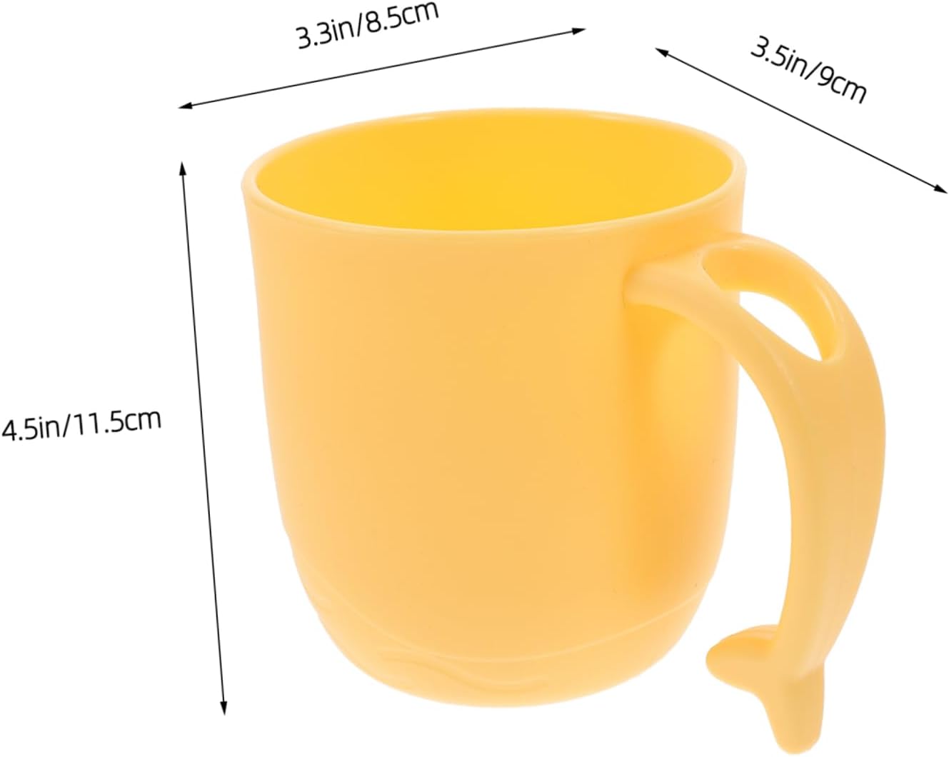 PRETYZOOM Unbreakable Brushing Cups Set for Kids