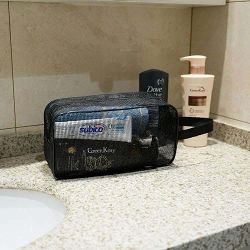 REDSINDA Mesh Shower Caddy Bag for Travel and Gym