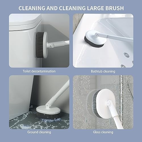 JIEKEDANLIN Toilet Brush Set with Holder