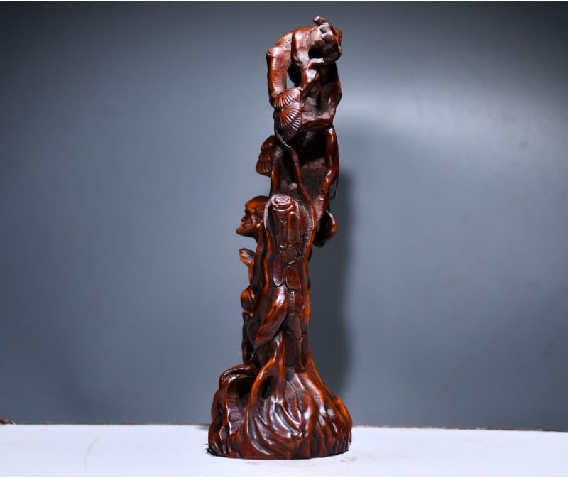LimpaC Handcrafted Boxwood Dharma Statue