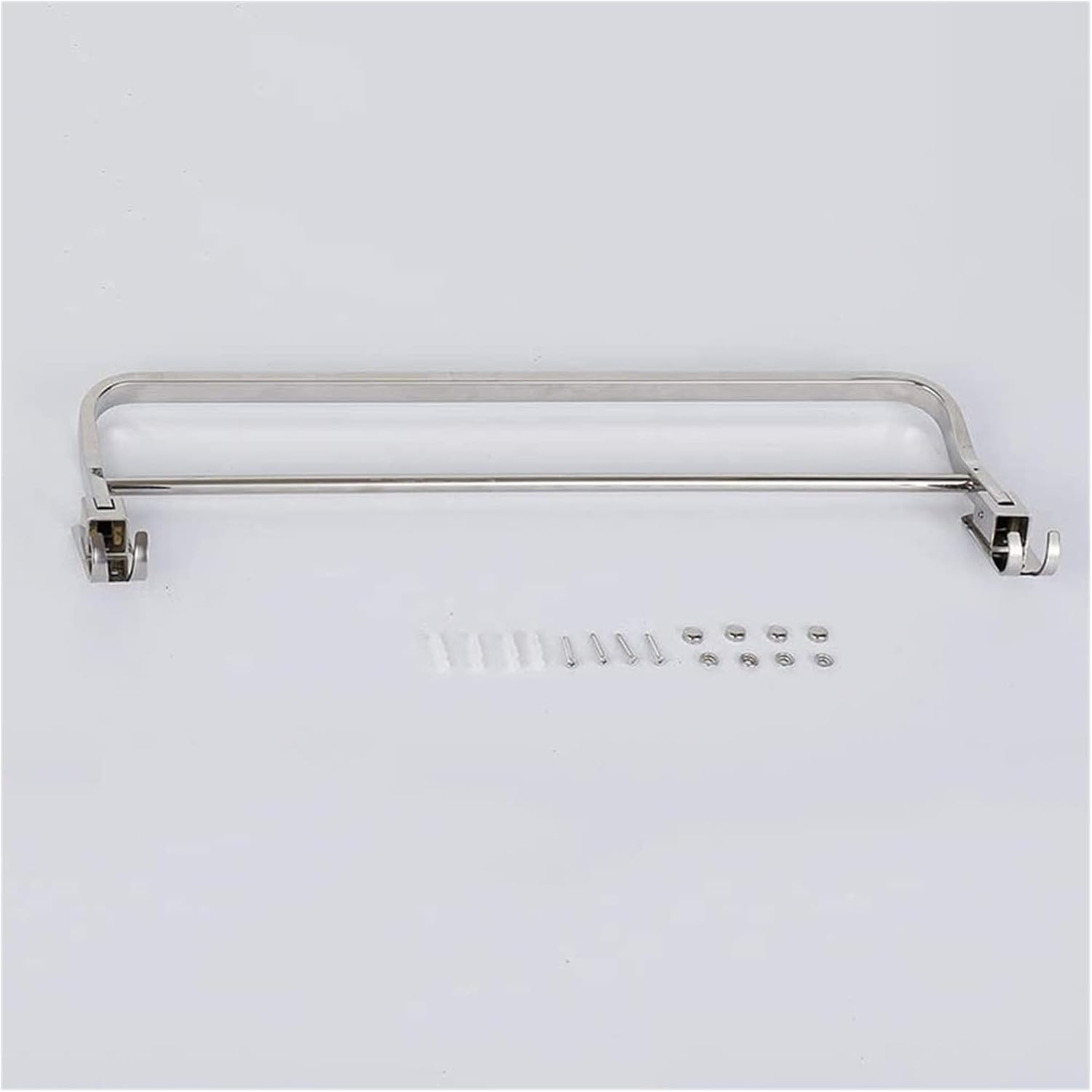 ALDEPO Towel Rail Shelf - 50Cm Wall Mounted Stainless Steel Towel Rack