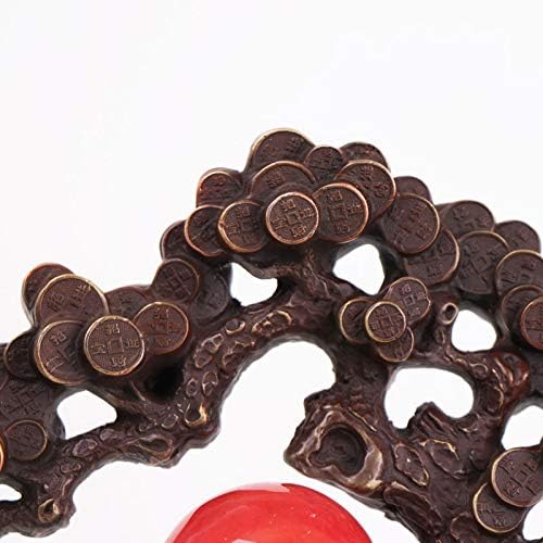 Usoway Copper Wealth Tree Decor Sculpture