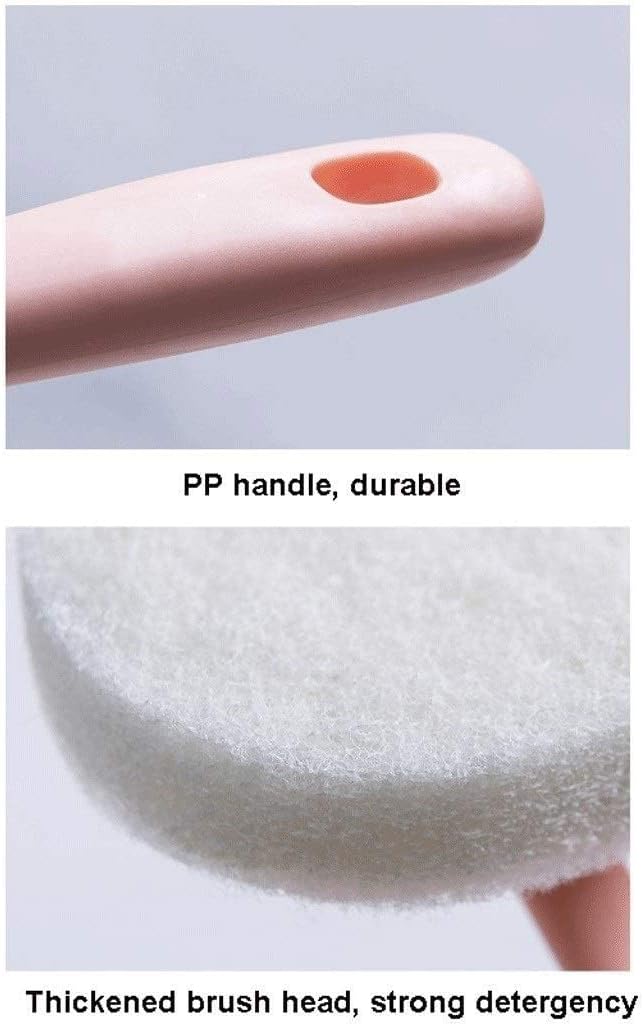 Toilet Brush with Holder Pink 1