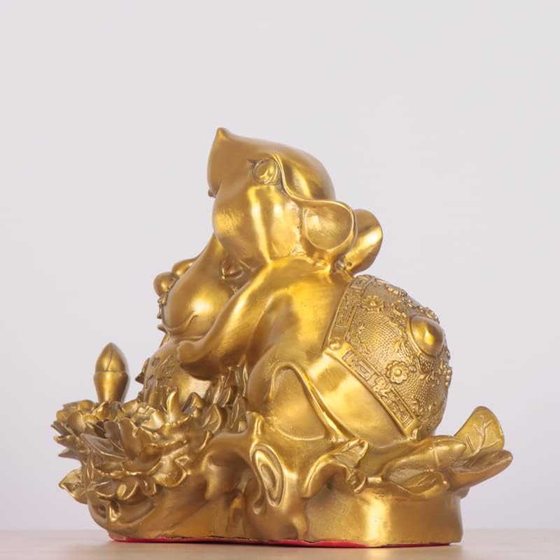 Usoway Copper Mouse Figurine Wealth and Prosperity