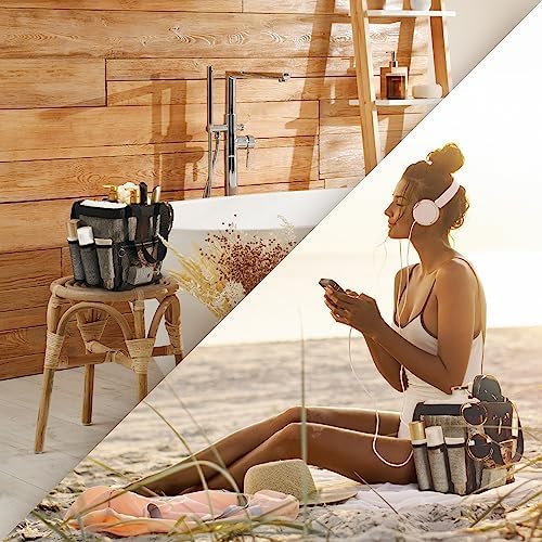 DV Lifestyle Mesh Shower Caddy with 7 Pockets and Zipper 1