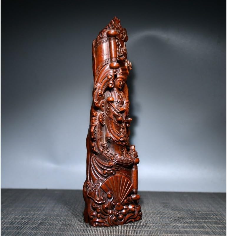 LimpaC Collection Boxwood Guanyin Statue