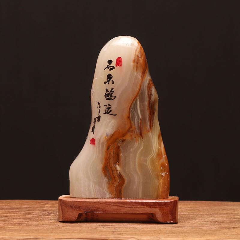 Usoway Home Dcor Mountain Stone Sculpture
