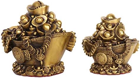 Usoway Copper Coin Jar Money Accumulator Decor
