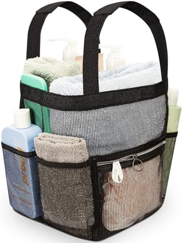 DV Lifestyle Mesh Shower Caddy with 7 Pockets and Zipper 1