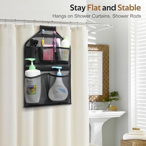 MISSLO Mesh Shower Caddy with Rotatable Hanger