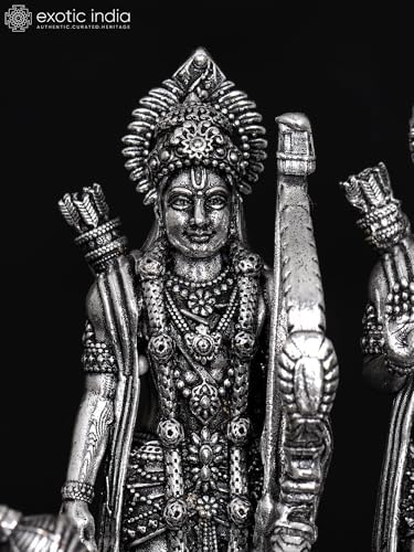 Exotic India Superfine Ram Darbar Brass Statue 1