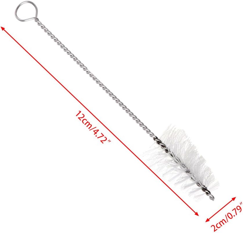 Cone Shaped Cleaning Brush with Holder for Icing Nozzles and More