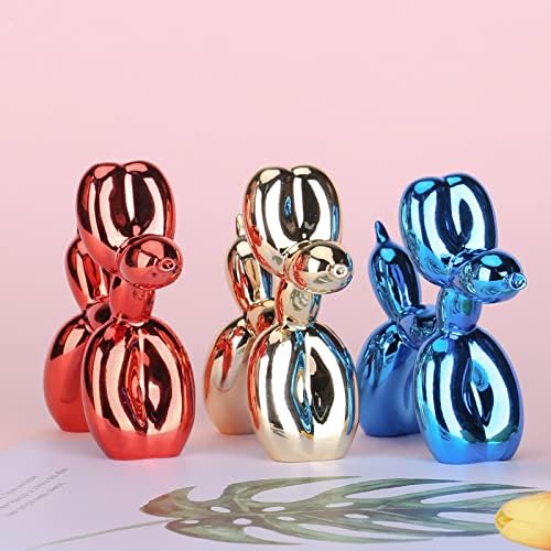 Balloon Dog Sculpture Modern Home Decor Statues