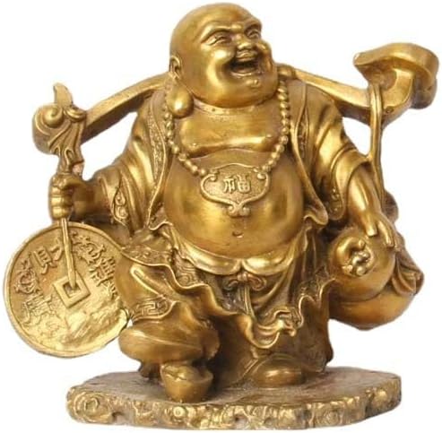Usoway Ornate Gold Copper Crafts Figurine