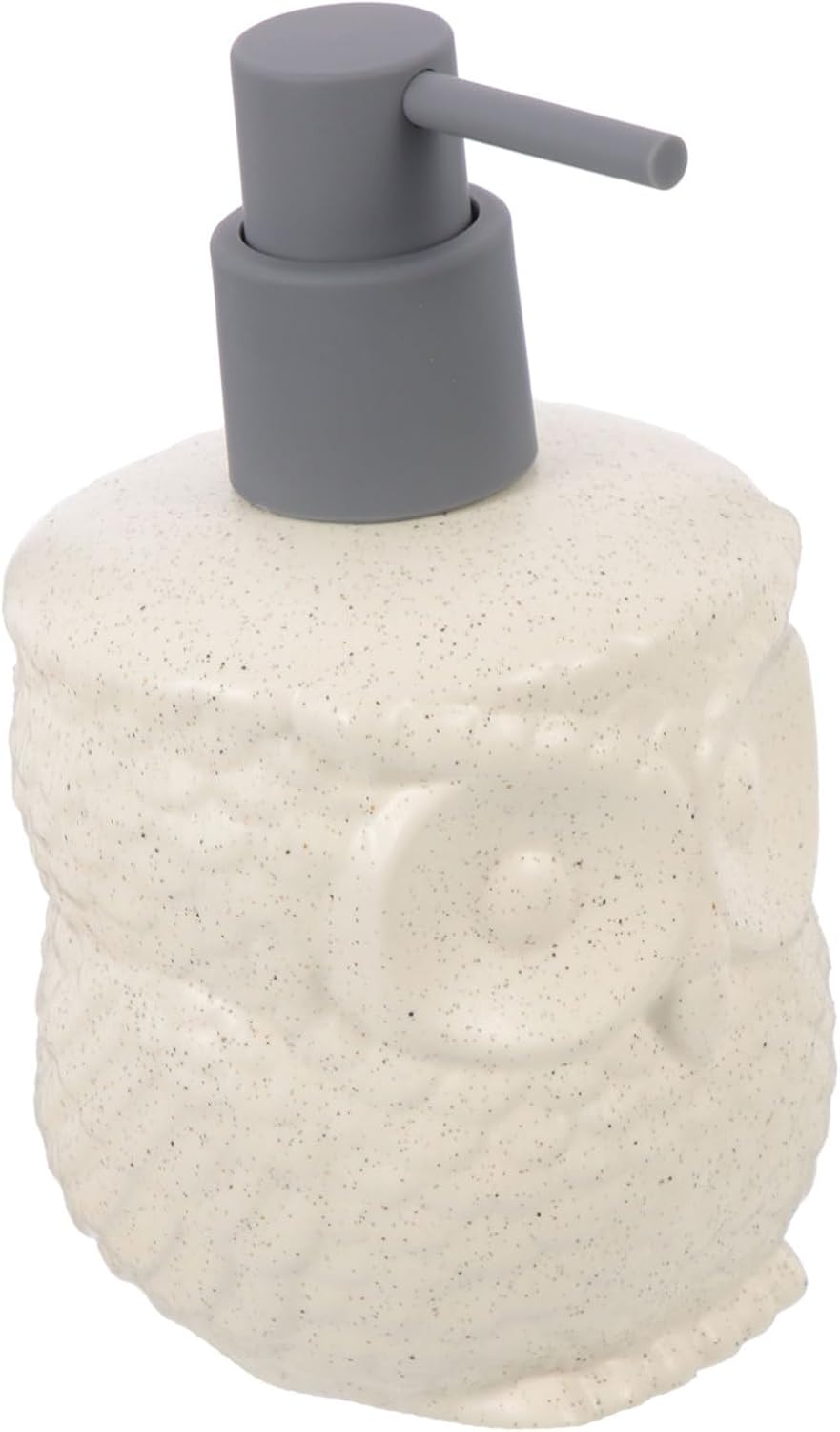 PRETYZOOM Modern Owl Ceramic Lotion Dispenser 440ml Reusable Soap Bottle