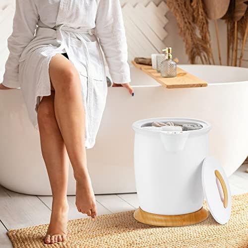 Tangkula Towel Warmer Bucket 20L Luxury with Fragrance Holder