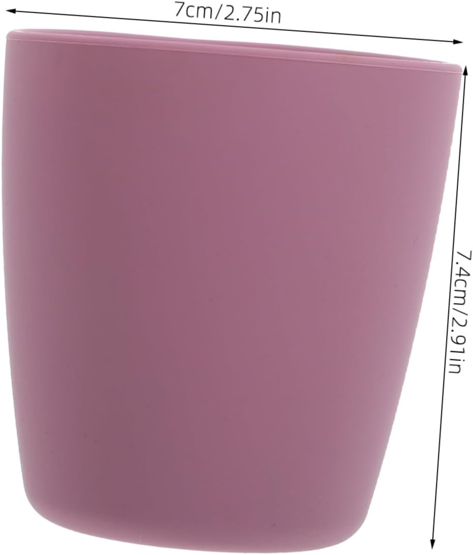 Luxshiny Spill-Proof Silicone Toddler Cup with Handle