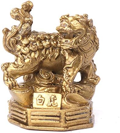 Usoway Four Directional Bronze Chinese Mythical Beasts Ornament Set
