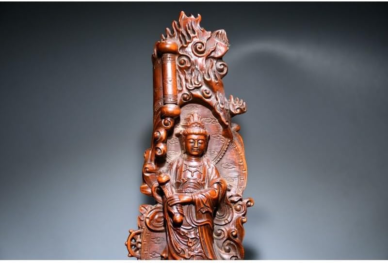 LimpaC Collection Boxwood Guanyin Statue