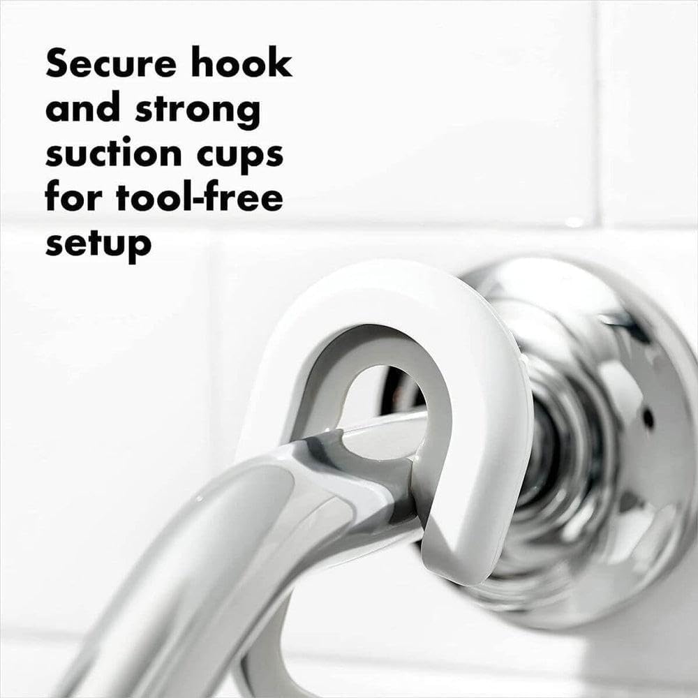 OXO Good Grips 3 Tier Shower Caddy with Razor Holder
