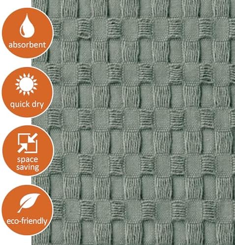 GILDEN TREE Sage Grey Cotton Bath Mat