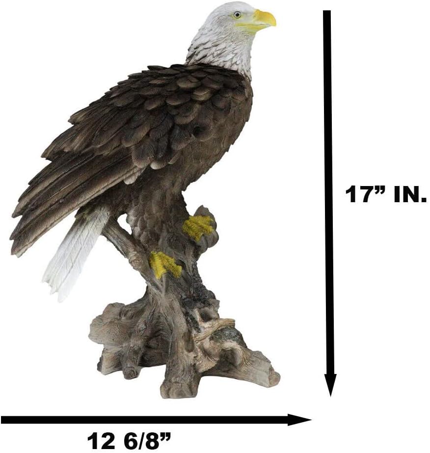Ebros Gift 17 Tall Realistic American Bald Eagle Statue 1