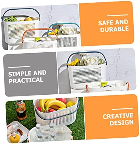 UTHCLO Portable Toilet Storage Organizer Basket