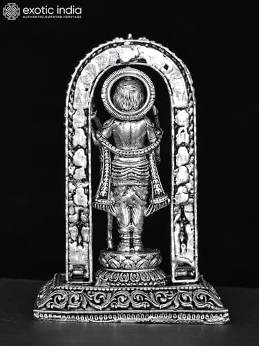 Exotic India Shri Ram Lalla Brass Statue