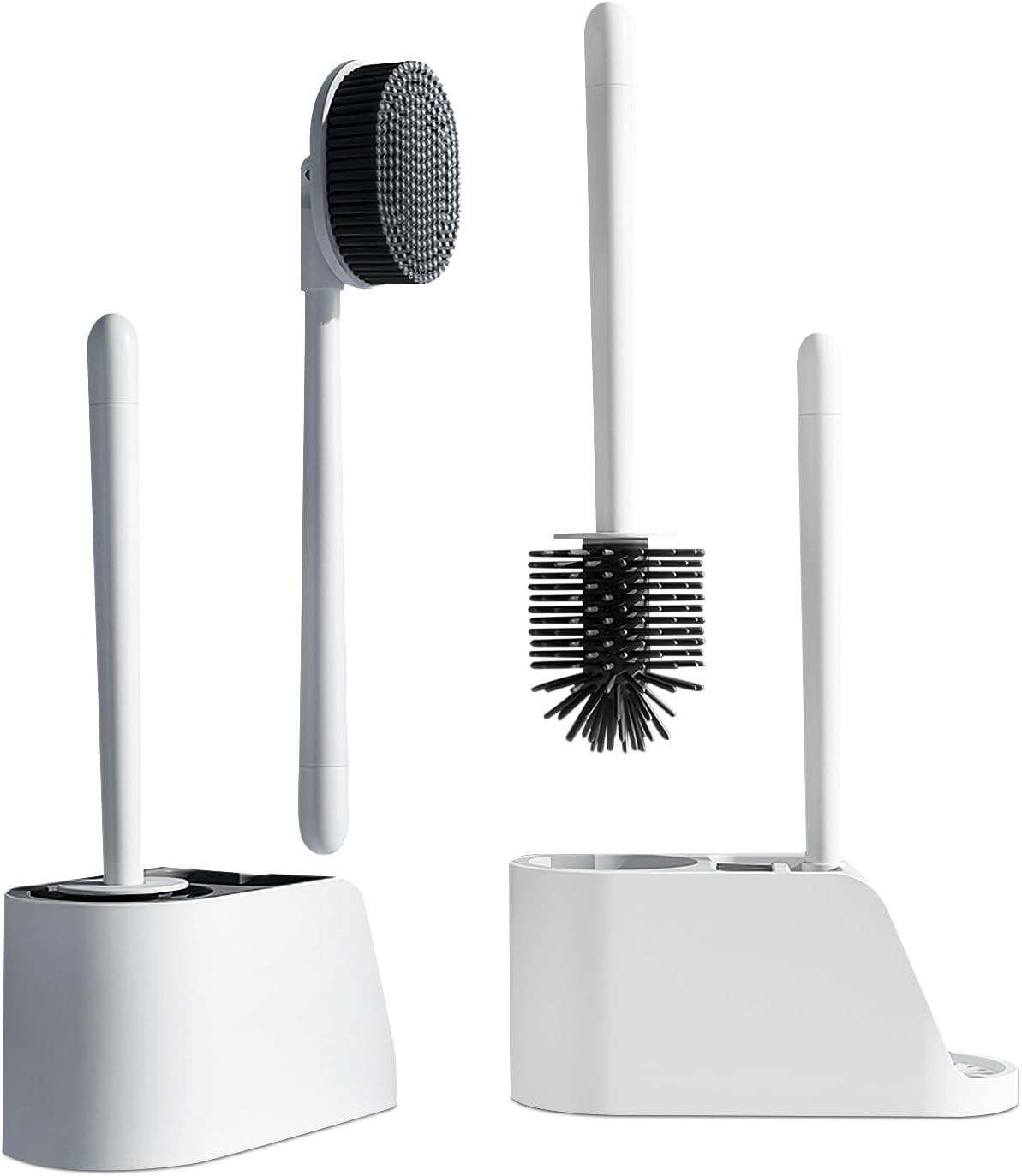 JIEKEDANLIN Toilet Brush Set with Holder