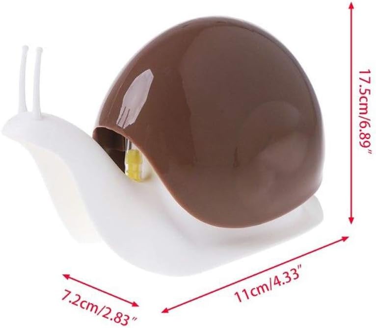 Cute Snail Soap Dispenser 120ML White