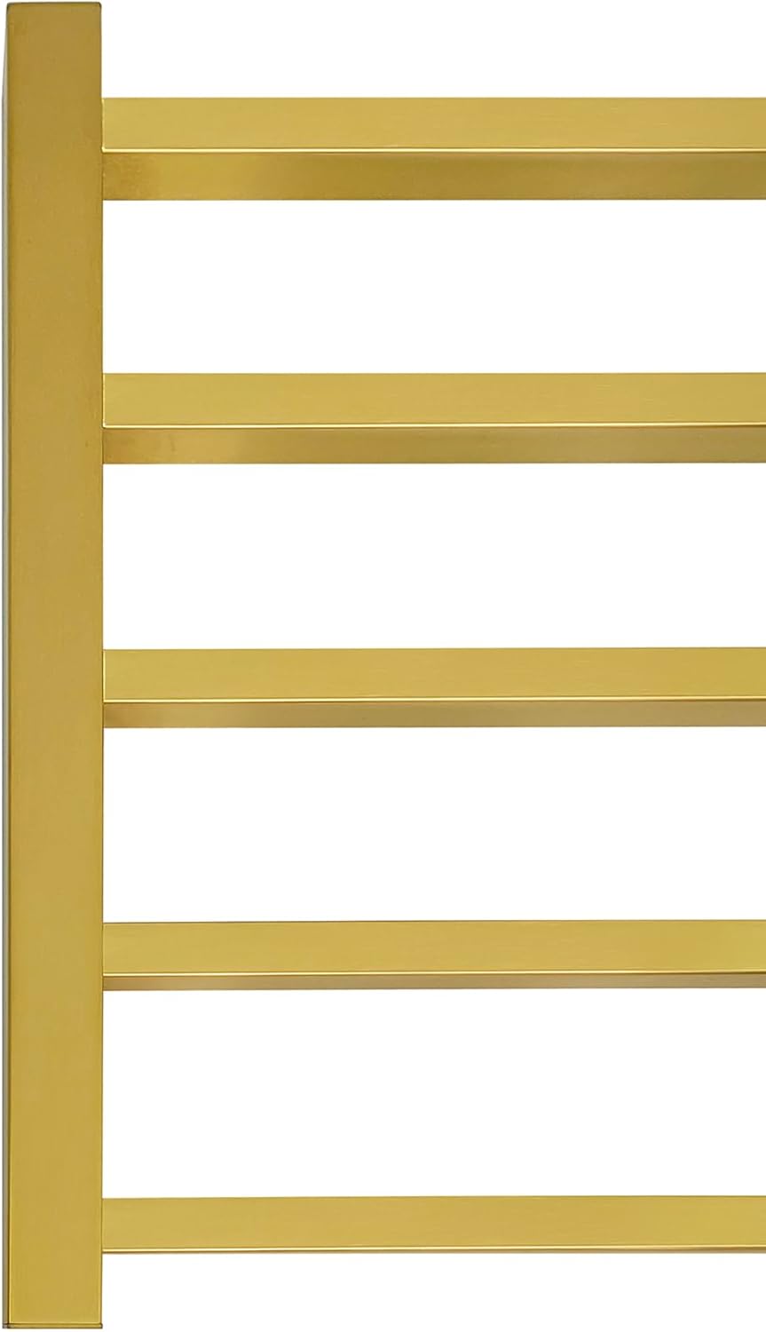 Alltiett 5 Bars Heated Towel Rack Wall Mounted