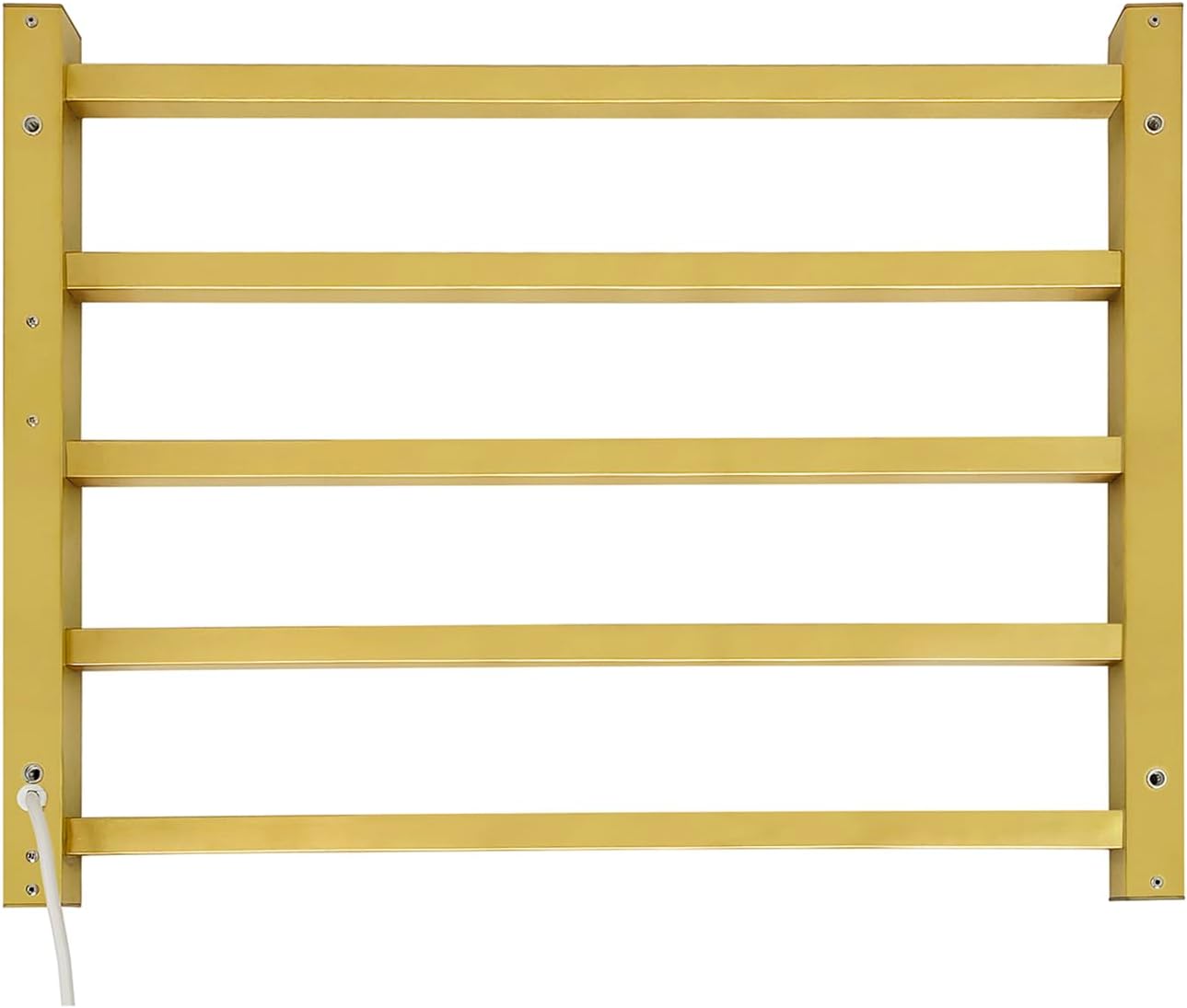 Alltiett 5 Bars Heated Towel Rack Wall Mounted