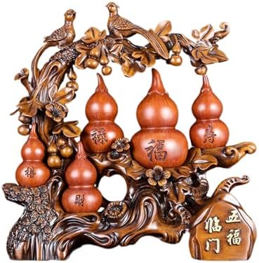 New Feng Shui Resin Wealth Statue - 32cm Home Decor