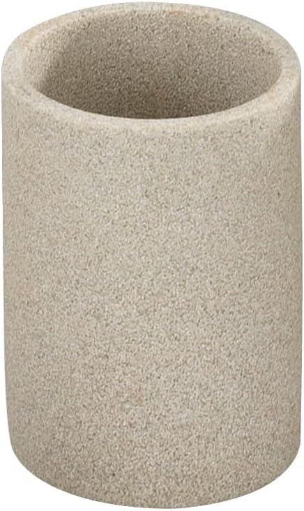 Wenko Vico Toothbrush Tumbler in Beige