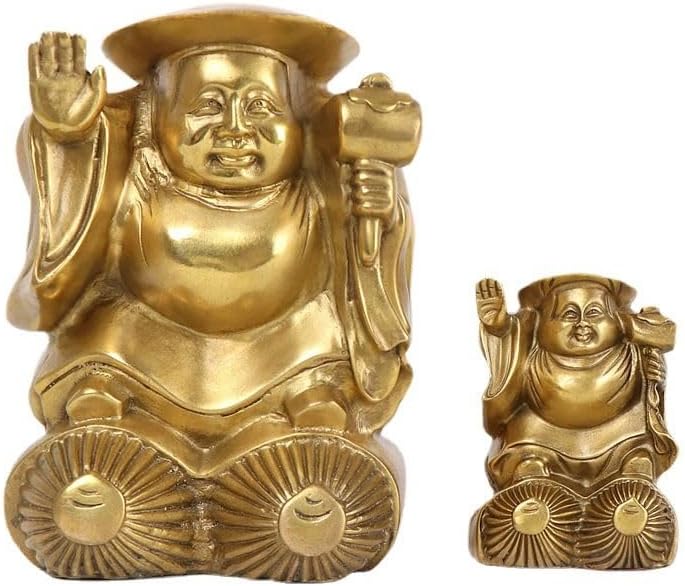 Usoway Copper Statue Big Black-Tian Japanese Wealth God