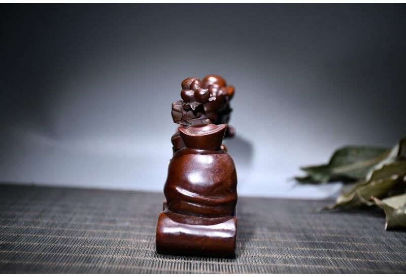 Handmade Boxwood Buddha Statues Decor Collection
