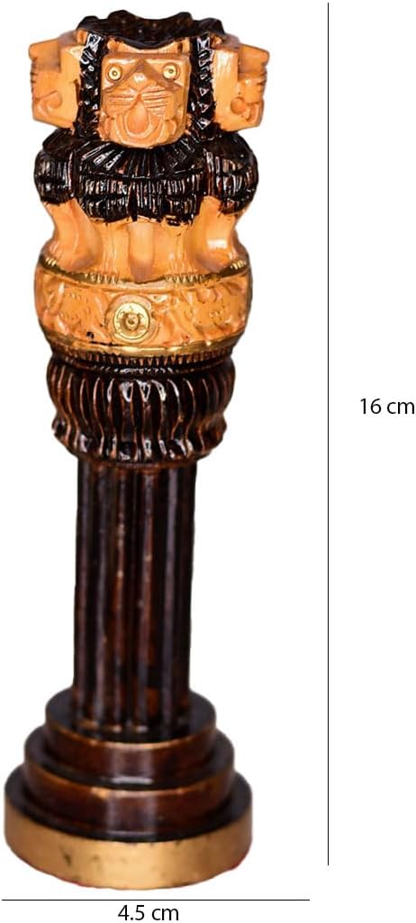 Samyuktha Ashoka Pillar Decor Figurine