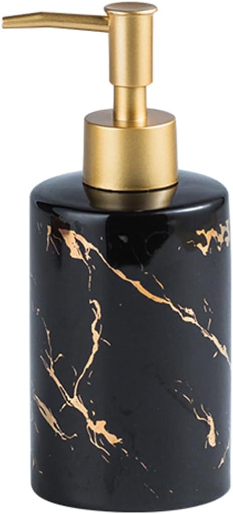 Gold Marble Pattern Lotion Soap Dispenser for Kitchen and Bathroom