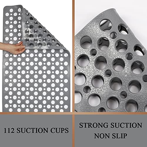 Sheepping Bath Mat for Tub 30x17 Non Slip Machine Washable